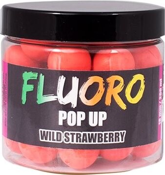 LK Baits Pop-Up Fluoro Wild Strawberry 18 mm 200 ml