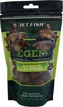 Jet Fish Boilies Legend, Biosquid 24 mm 250 g