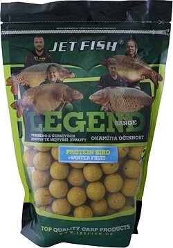 Jet Fish Boilies Legend, Protein Bird + Winter Fruit 24 mm 1 kg