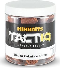 Mikbaits TactiQ mäkčené pelety Sladká kukurica 10 mm 250 ml