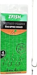 Zfish Nadväzec Method Feeder Rig Spike Braid Veľkosť 6 5 ks