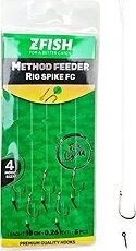 Zfish Nadväzec Method Feeder Rig Spike FC Veľkosť 4 5 ks