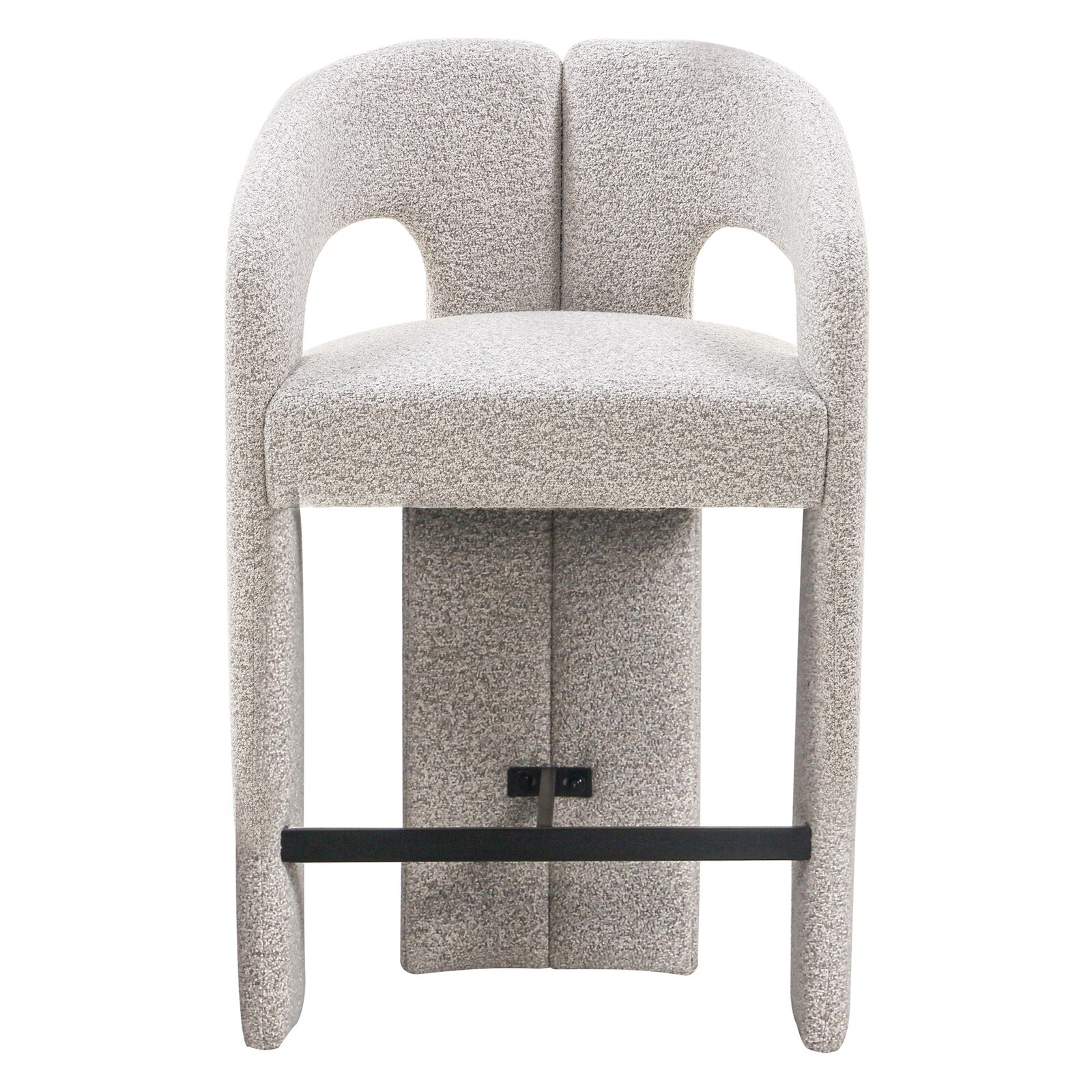 Barová židle Castelo šedobéžová