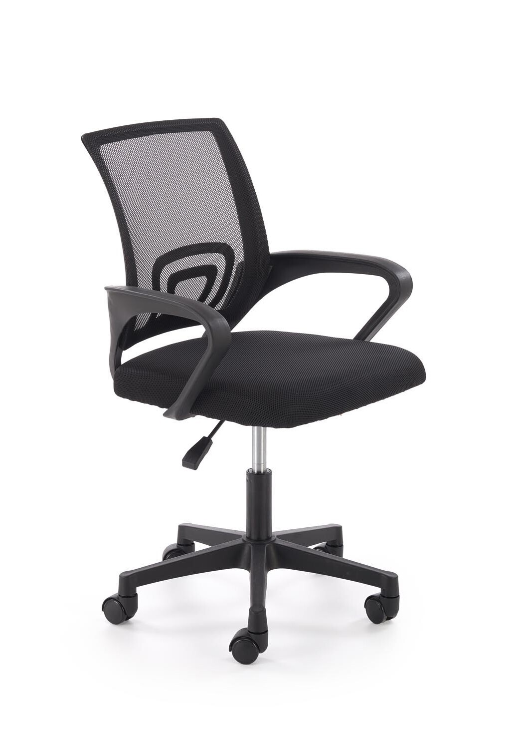 Dětská otočná židle Gimli černá