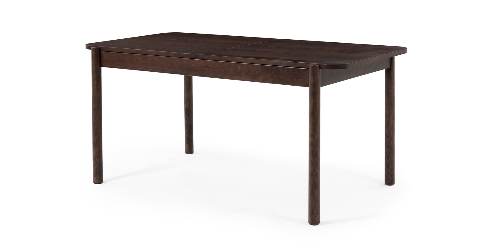 Jídelní rozkládací stůl Iselio 160/200 cm z masivu ořech