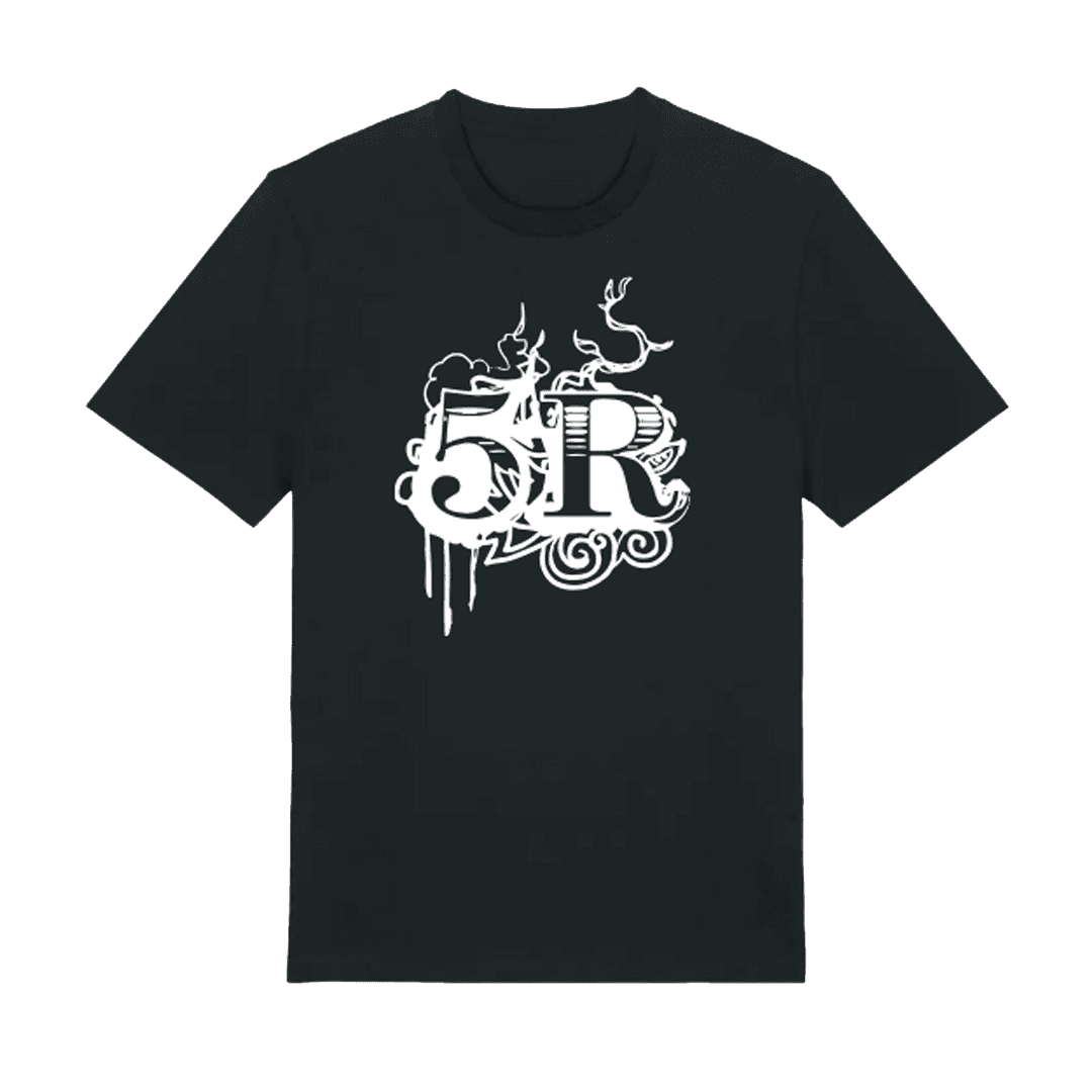 5R tričko 5R Čierna S