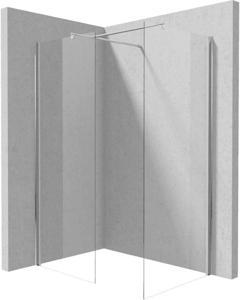 DEANTE/S - Kút walk-in (dve pevné steny: 70/40) KTS_084P+KTS_037P KERRIA/0629