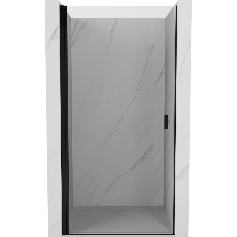 MEXEN - MIST dverná časť (1d) 75x200 cm 6mm čierna, číra 8A2-075-000-70-00