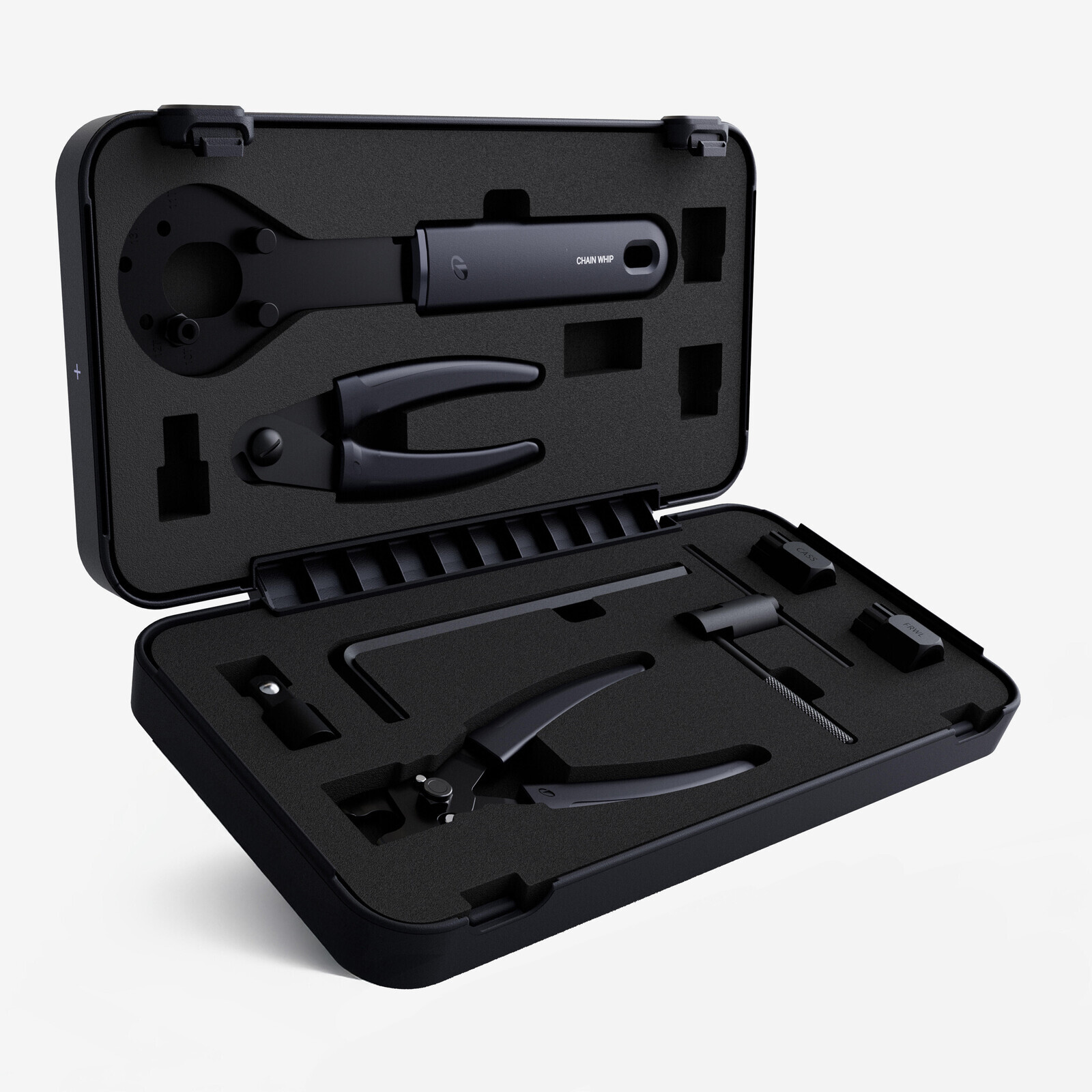 Kufrík s cyklistickým náradím PLUS