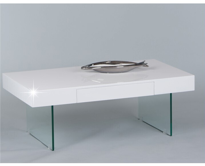 KONDELA Daisy konferenčný stolík biela