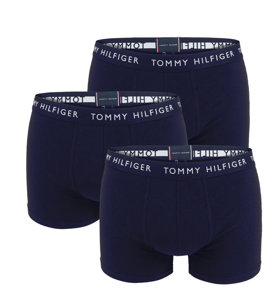 TOMMY HILFIGER - 3PACK cotton essentials dark blue boxerky