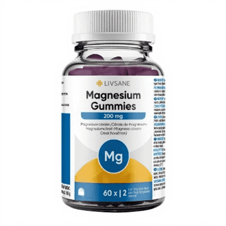 LIVSANE Magnézium gummies 60 tabliet