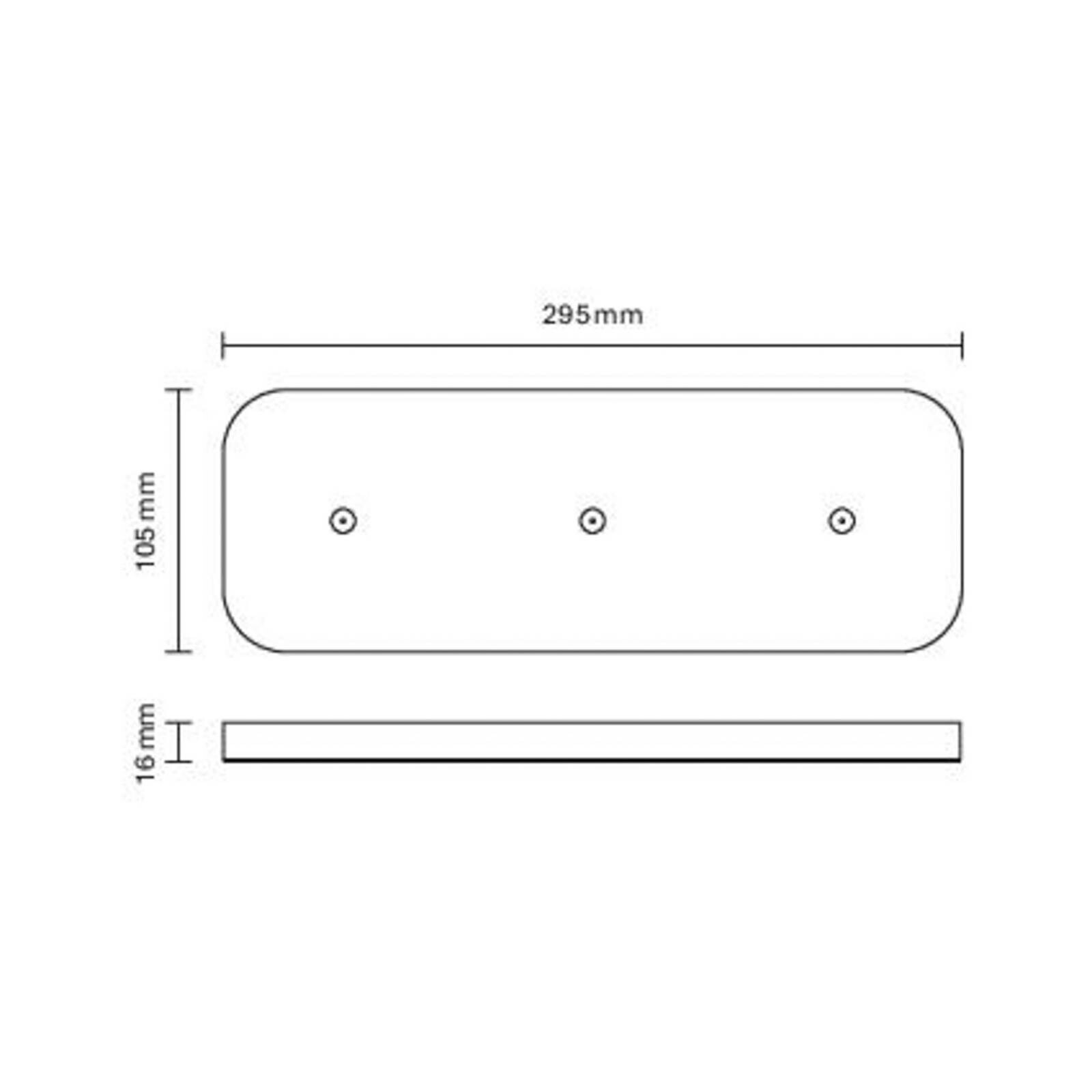 Nabíjacia stanica pre akumulátorovú stolovú lampu Facetta / Veluna, 3 miesta