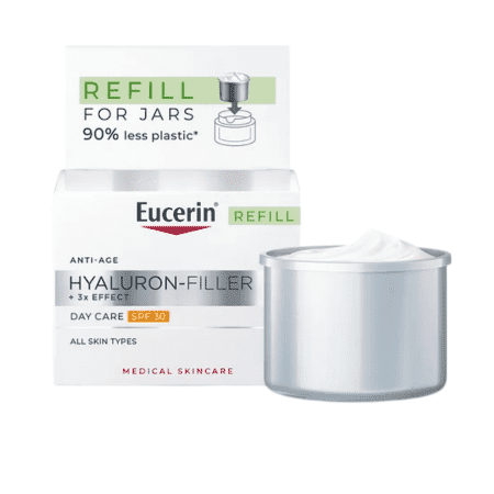 EUCERIN Hyaluron-filler+3xeffect SPF 30 Denný krém náhradná náplň 50 ml
