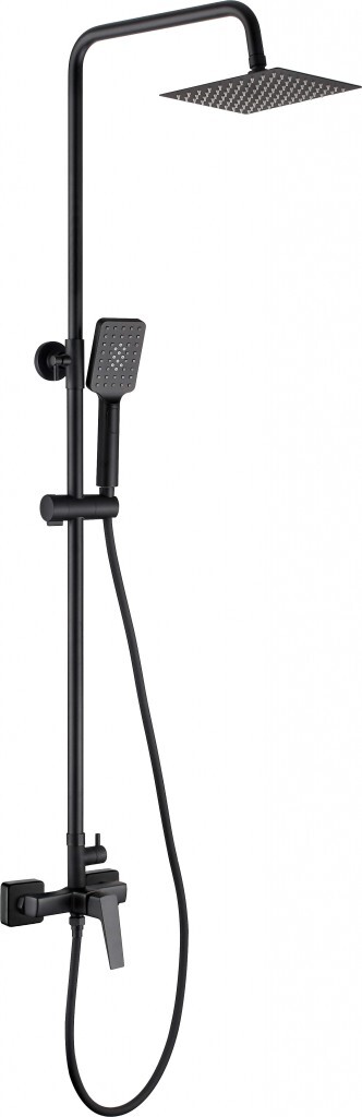 DEANTE - Blur čierna- Sprchový stĺp s pákovou batériou NQL_N4XM