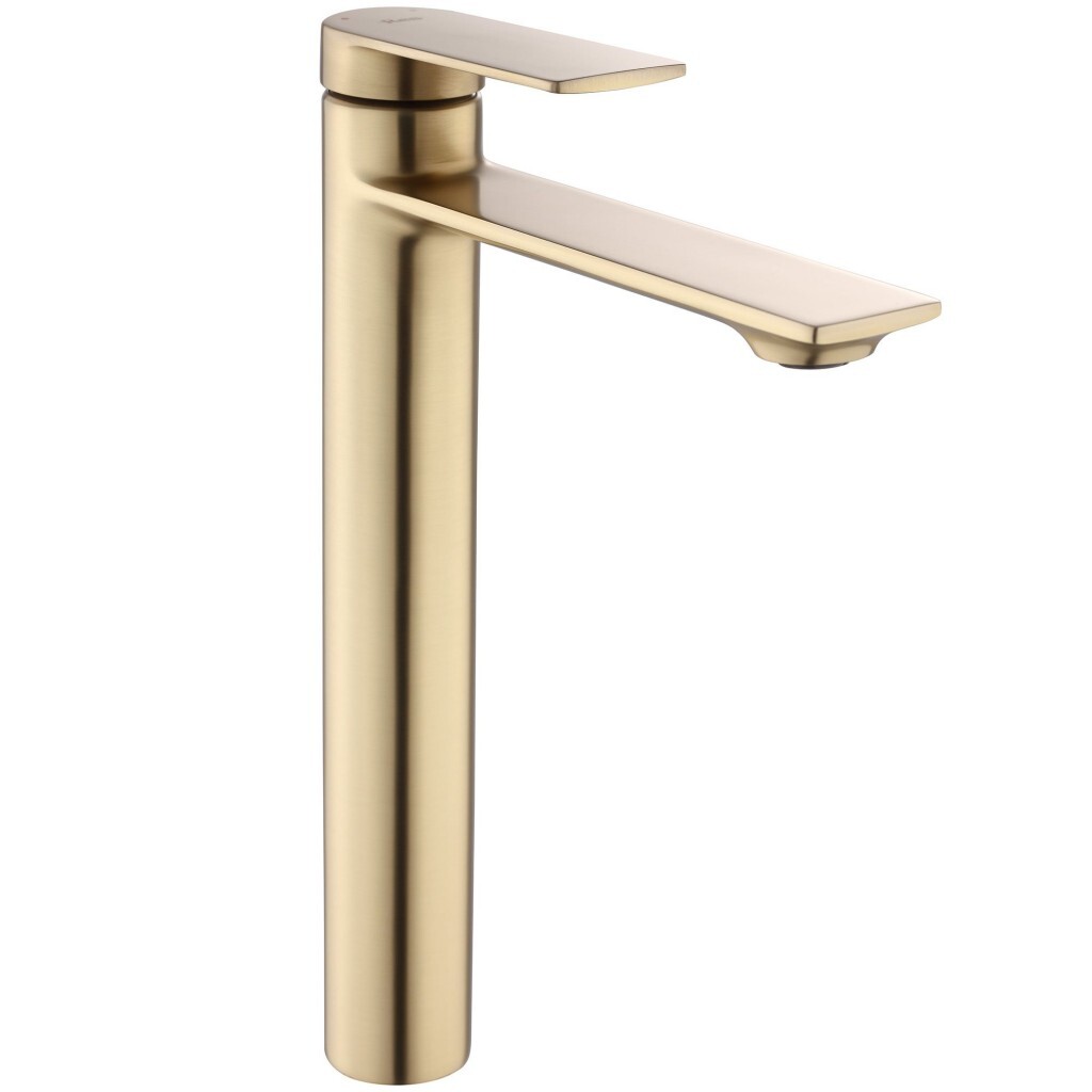 REA - Umývadlová batéria STORM GOLD BRUSH High REA-B7962