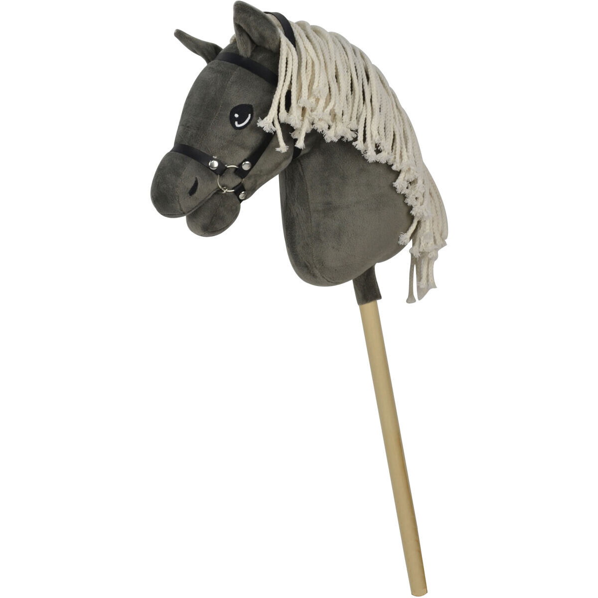 STEPPOS Premium Hobby horse Scarlet sivá 70cm