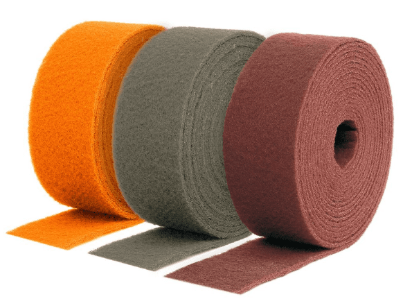 SMIRDEX 925 - Brúsne rúno v rolke P320 (červená) 115mm x 10m