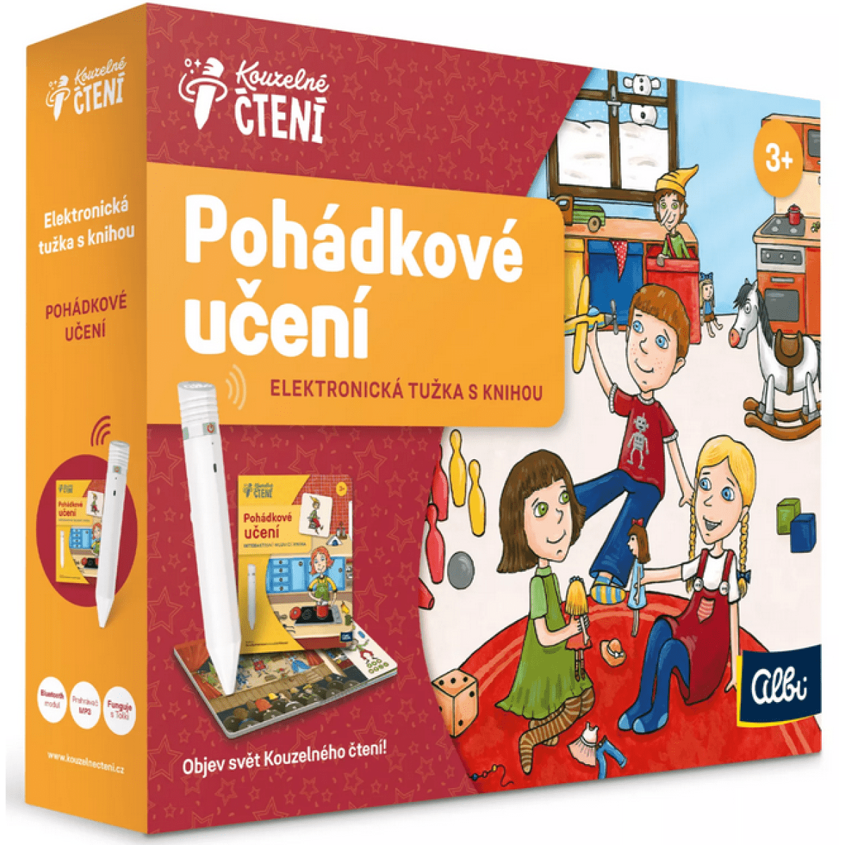 Albi Kúzelné čítanie CZ Albi ceruzka 2.0 + Rozprávkové učenie R50_NP
