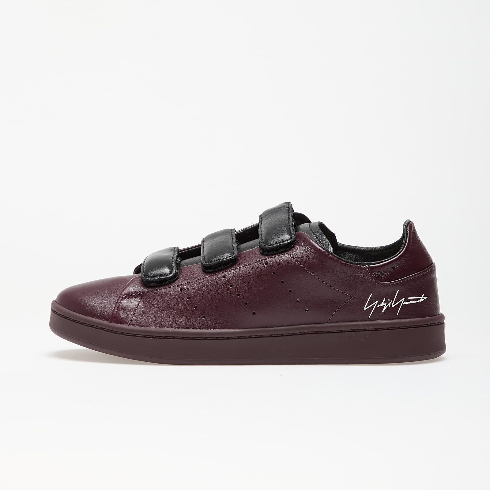 Tenisky Y-3 Stan Smith Velcro Shadow Maroon/ Shadow Maroon/ Black EUR 38