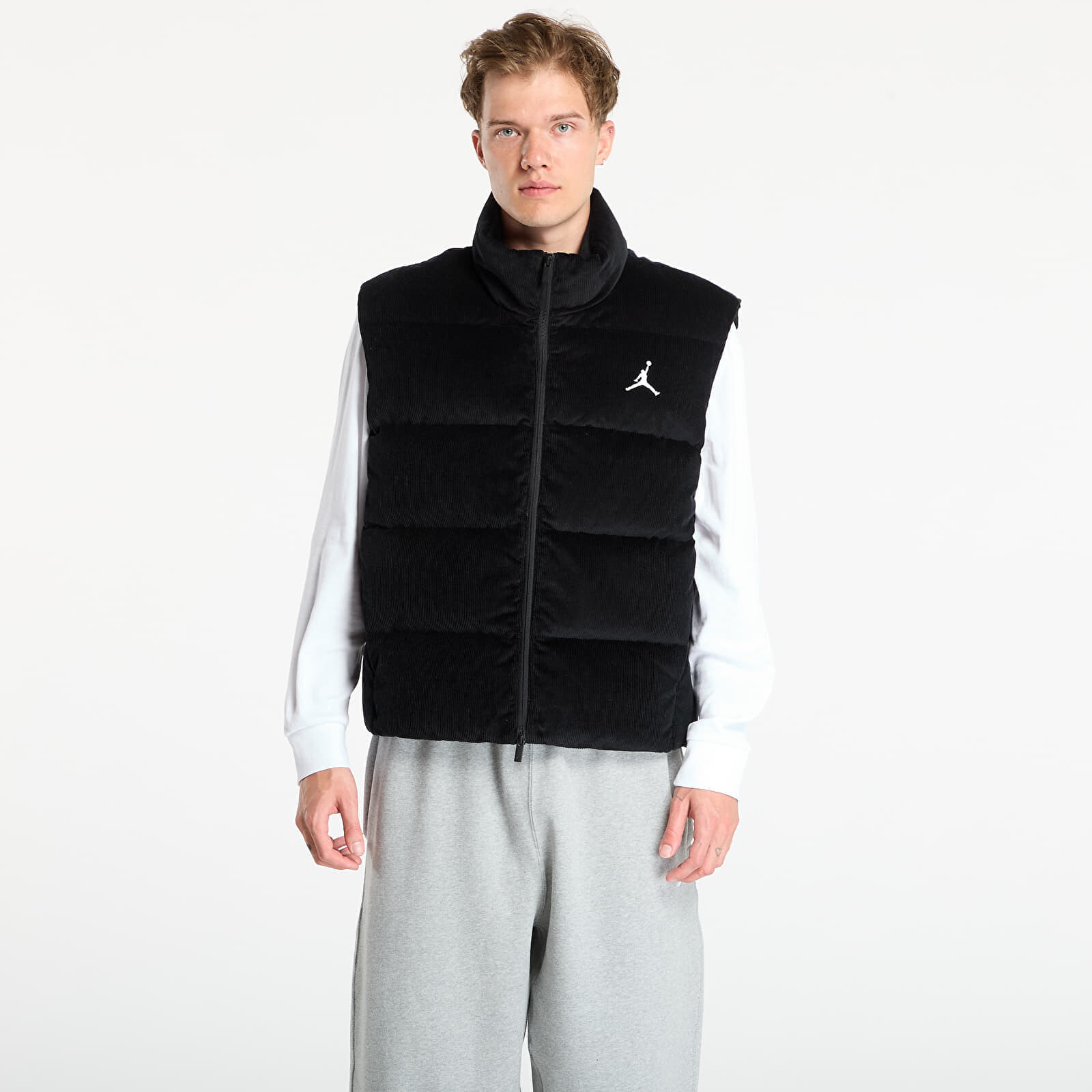 Vesta Jordan Flight Men's Down Vest Black/ White XXL