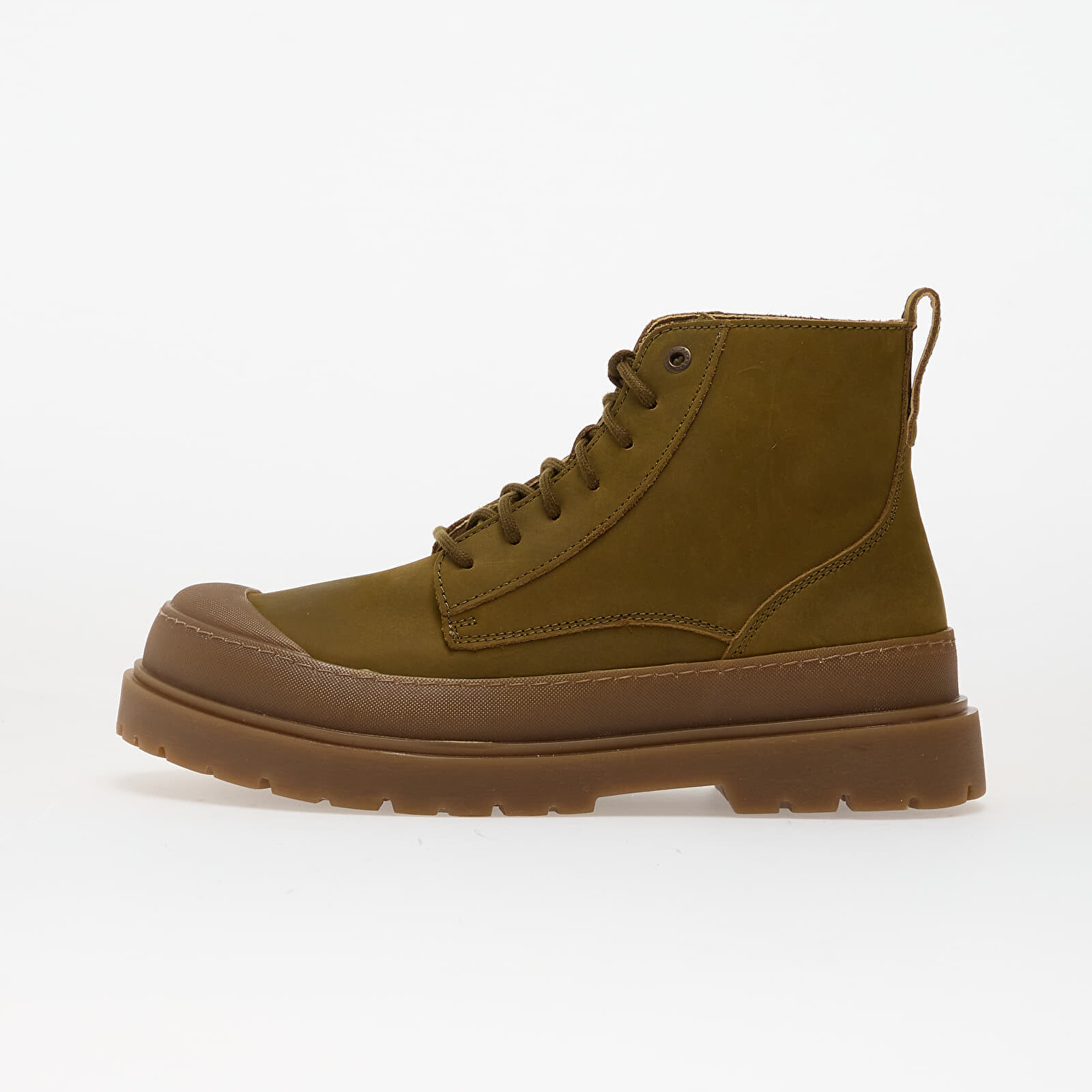 Tenisky Birkenstock Prescott Natural Leather Oiled Pine Green EUR 41