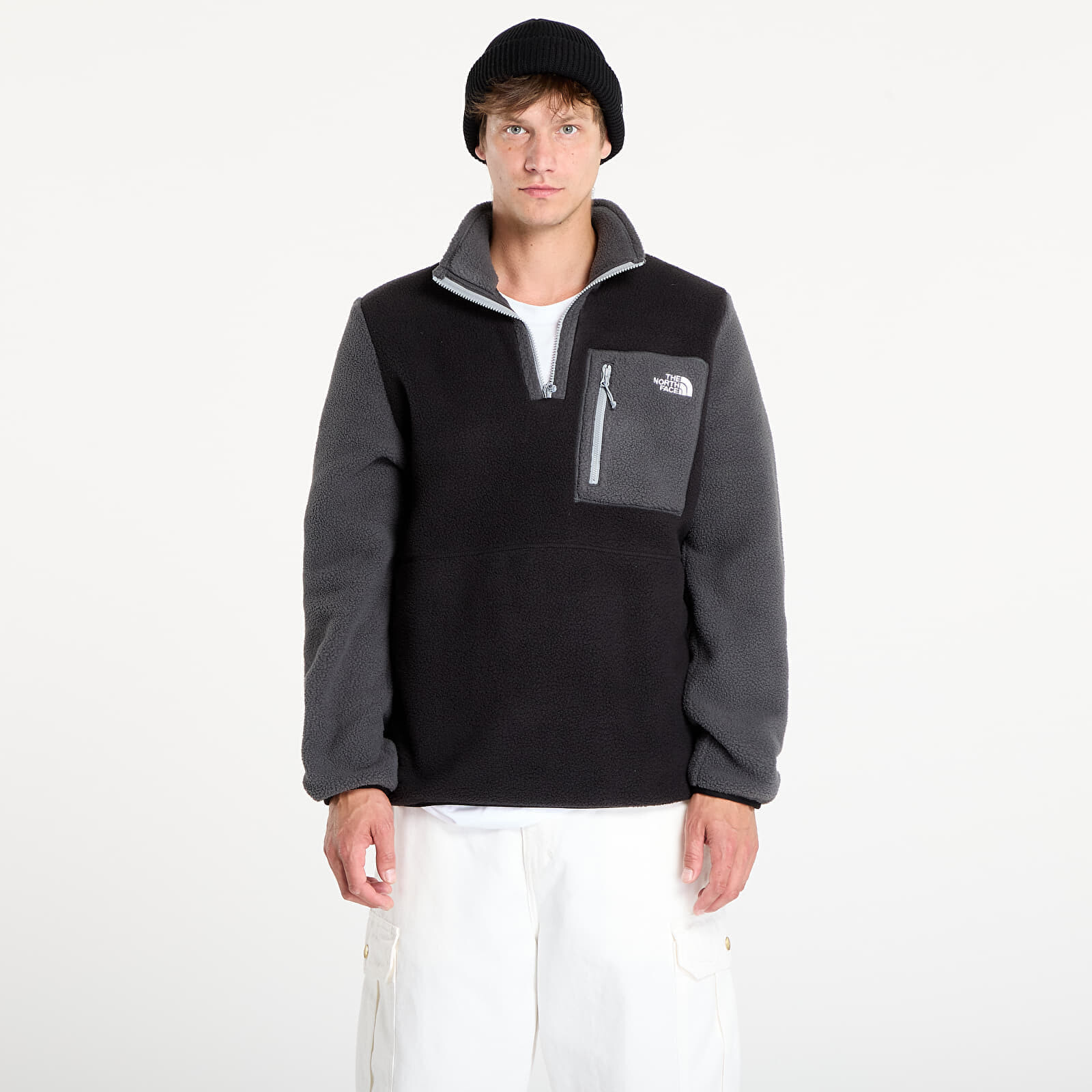 Mikina The North Face M Yumiori 1/4 Zip TNF Black/ Asphalt Grey L
