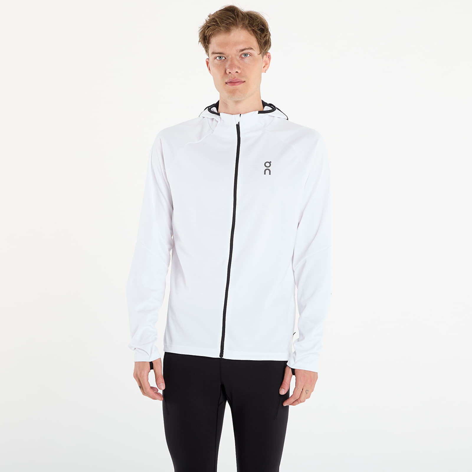 Mikina On Climate Zip Hoodie White M
