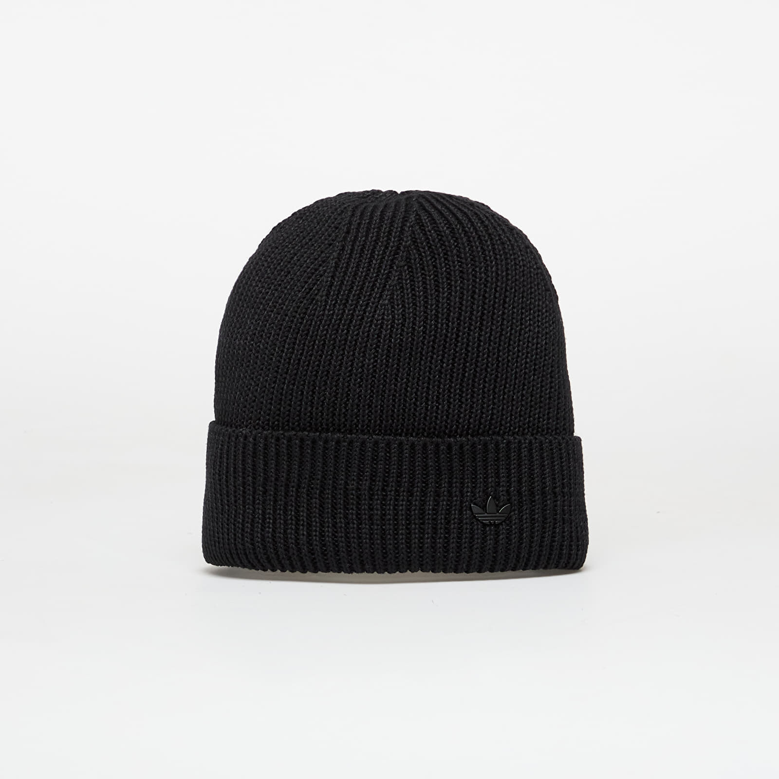 adidas Everyday Icons Beanie With Tonal Metal Trefoil Black S