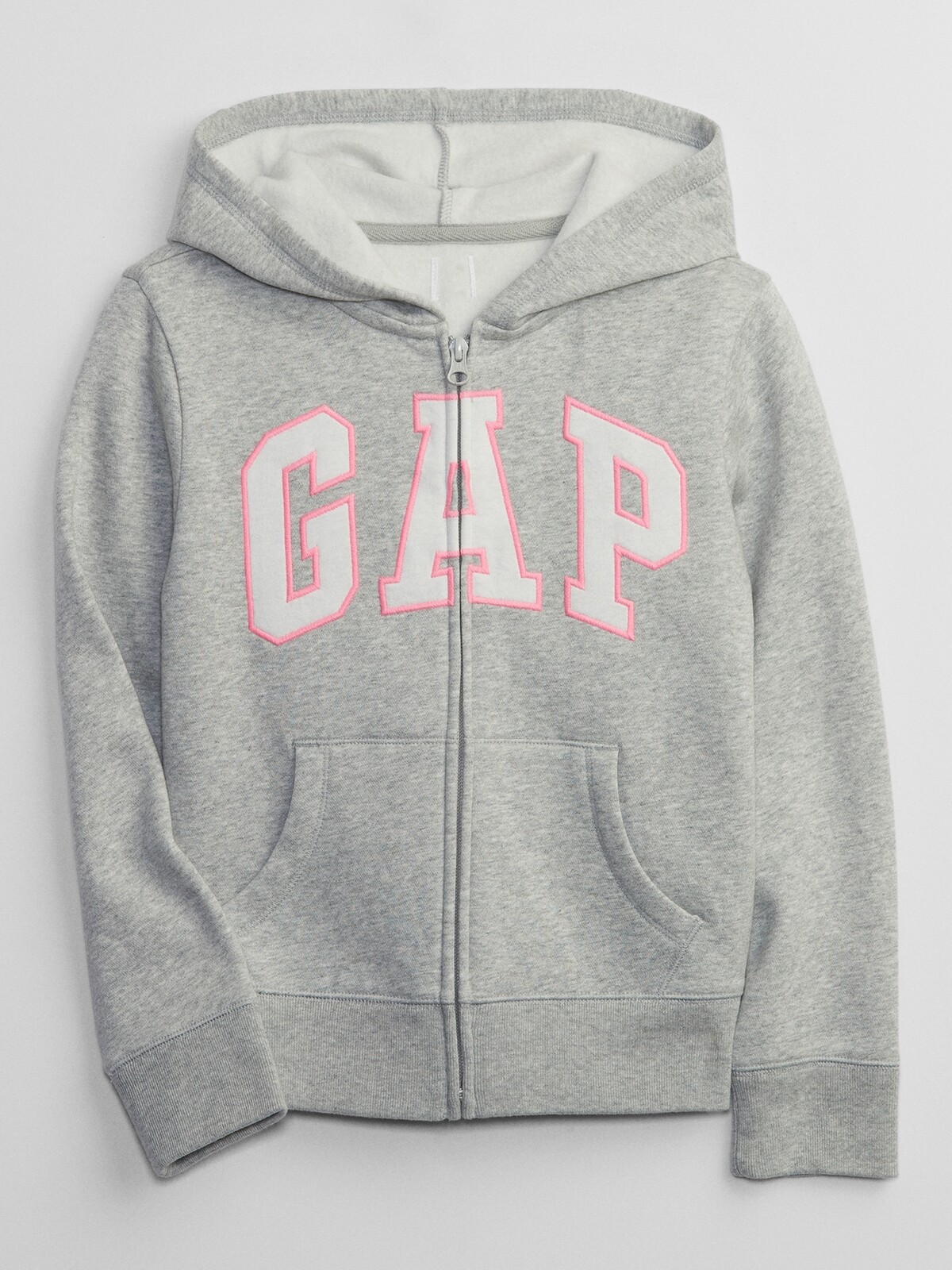 GAP Kids Sweatshirt Logo zip hoodie - Girls