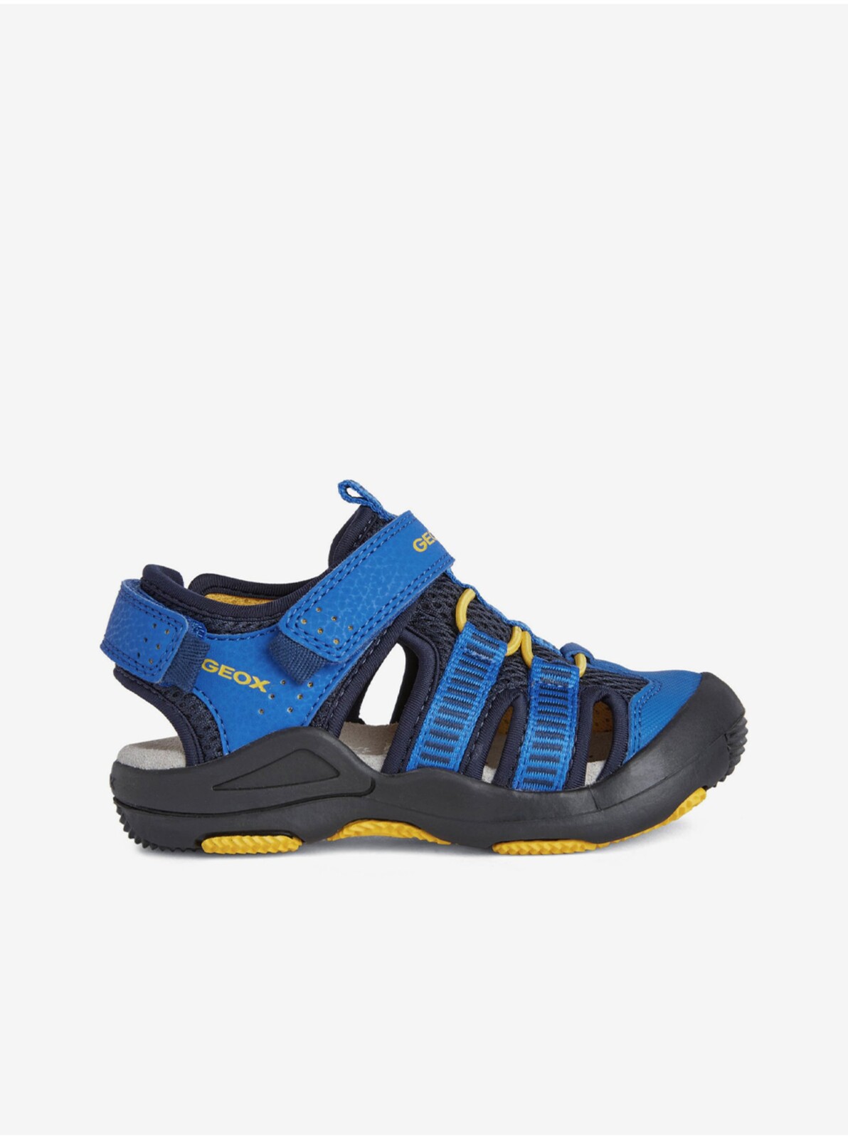Yellow-blue boys' sandals Geox Kyle - Boys