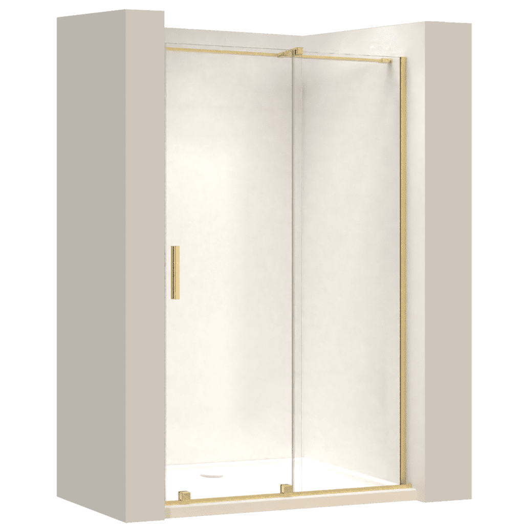 REA/S - Sprchové Dvere Montana 140 Gold brush KPL-K6401