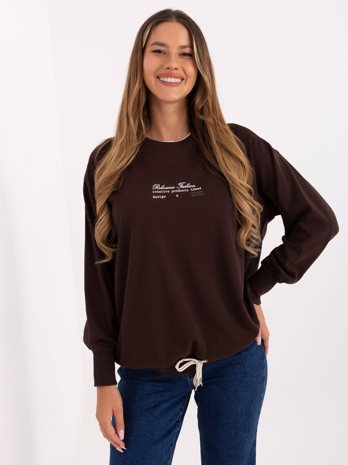 Sweatshirt-RV-BL-A870.45-dark brown