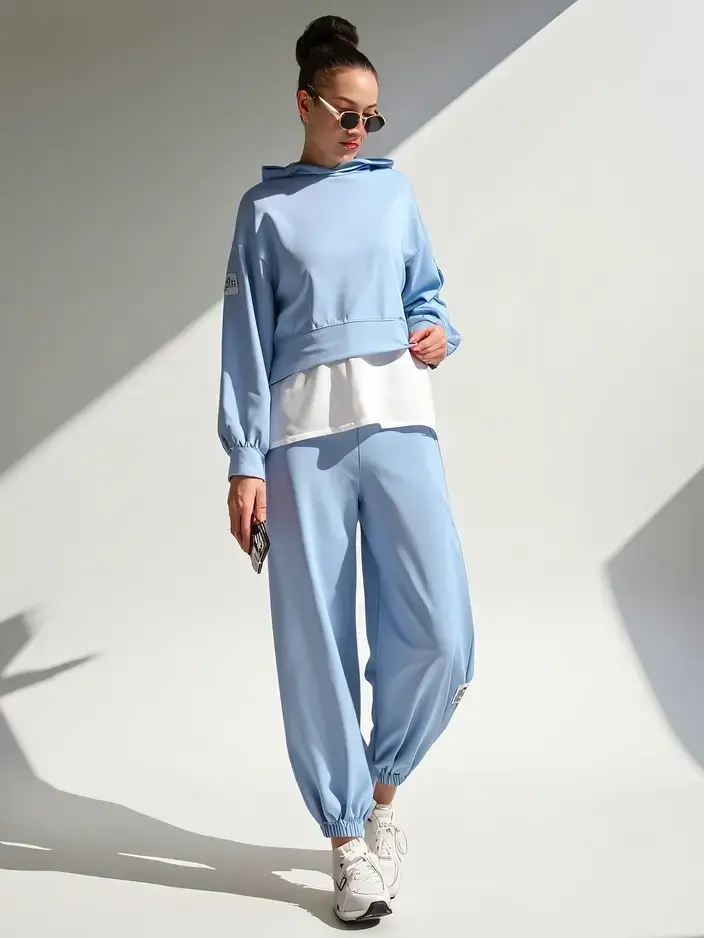 Resti Women's cotton set with a shirt insert