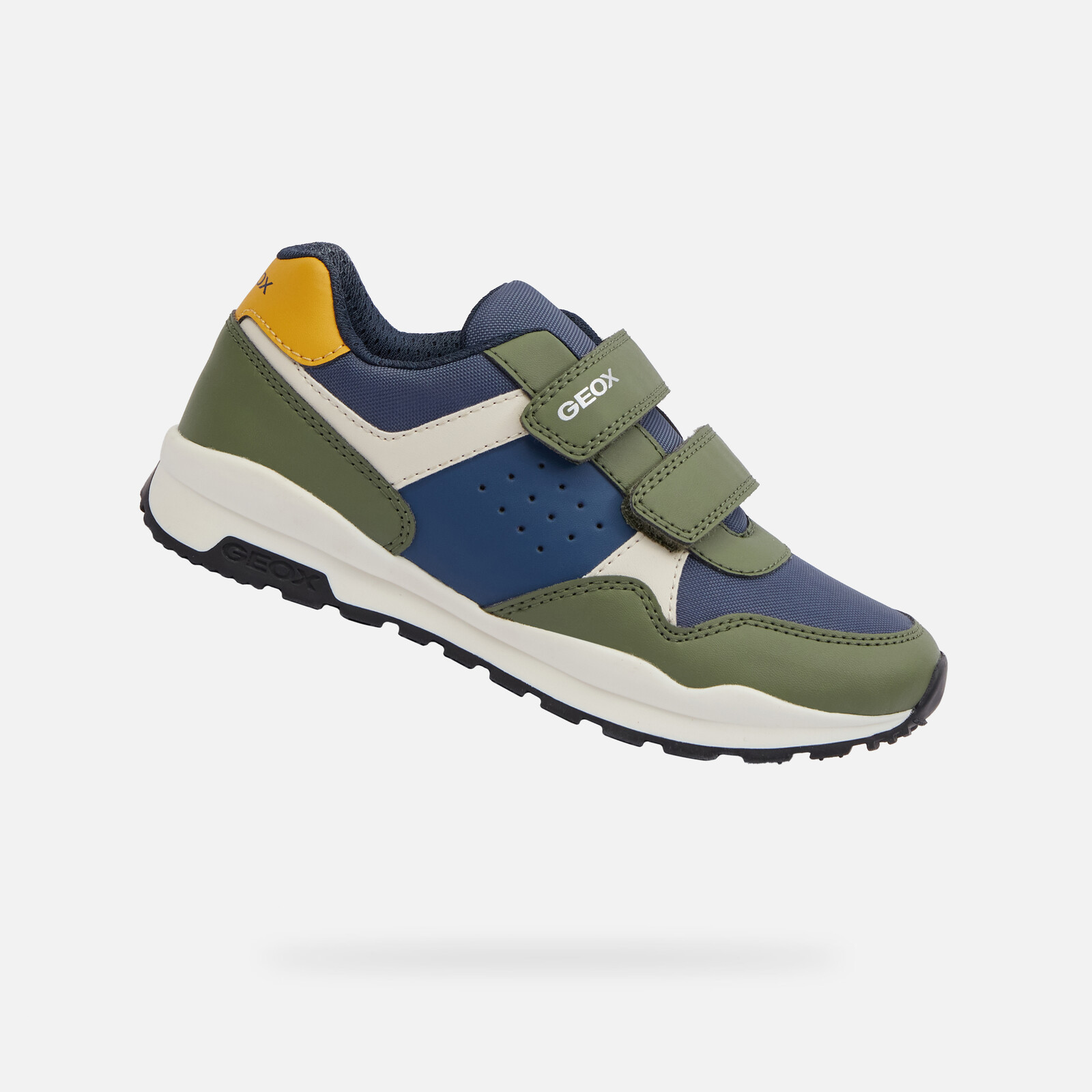 Khaki boys' sneakers Geox Pavel - Boys