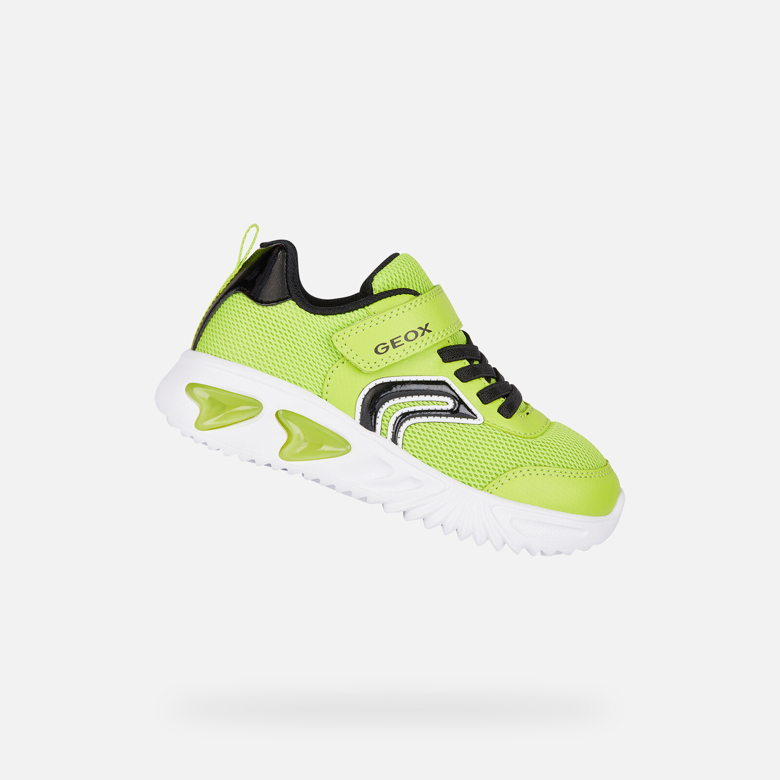 Light green boys' sneakers Geox Assister - Boys