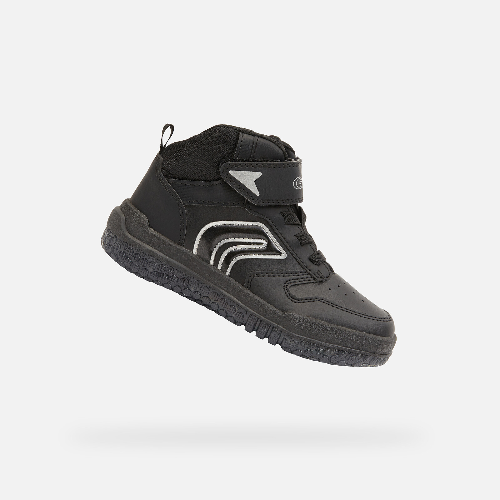 Black boys' sneakers Geox Buzzerlight - Boys