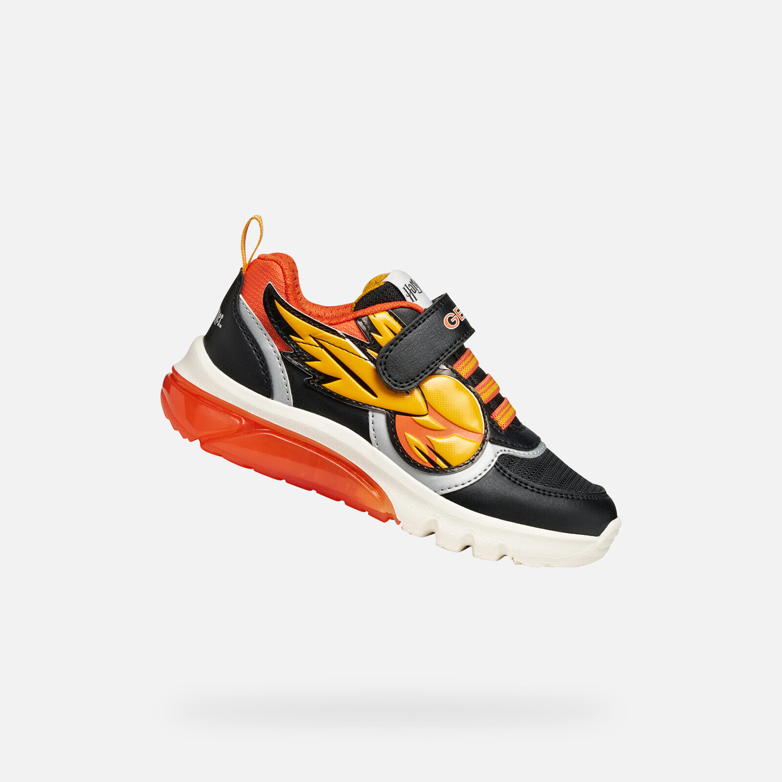 Black boys' sneakers Geox Ciberdron Harry Potter - Boys