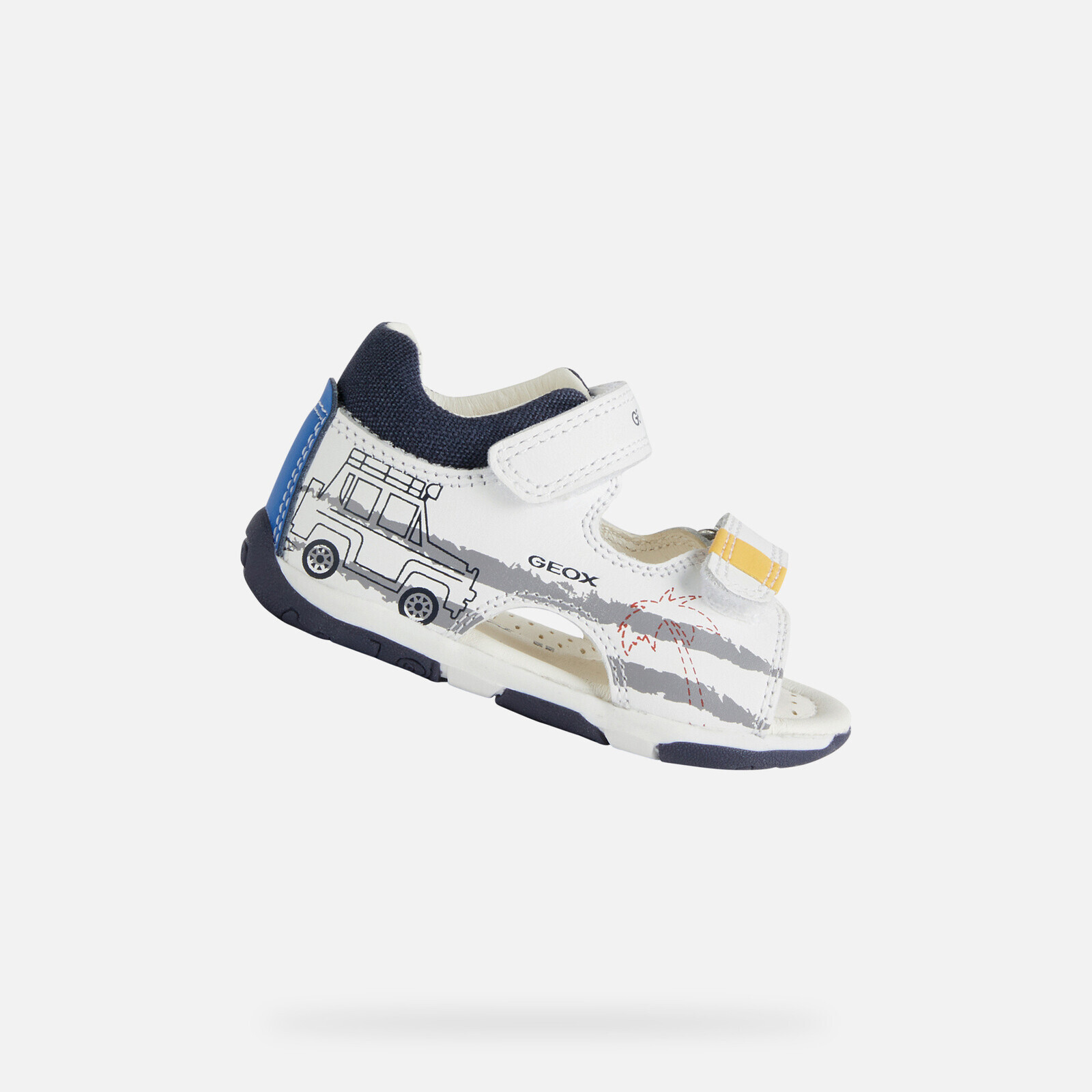 Boys first steps Geox Tapuz White - Boys