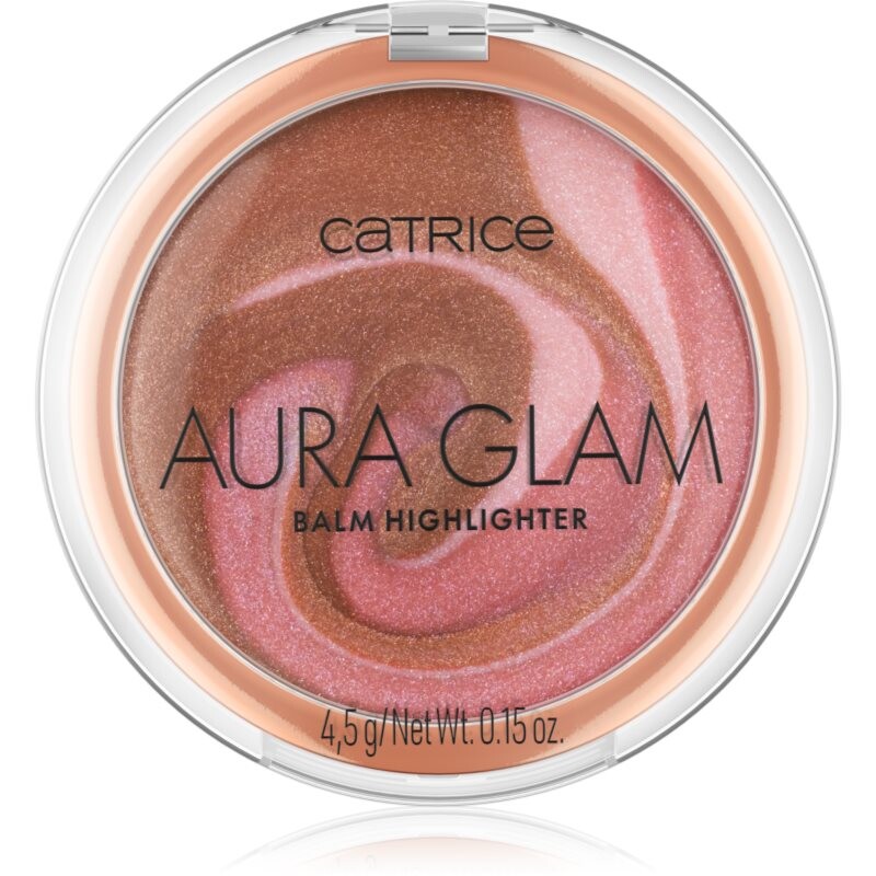 Catrice Aura Glam krémový rozjasňovač odtieň 010 A Swirl of Rose 4.5 g