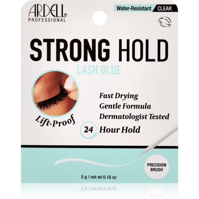 Ardell Strong Hold Lash Glue Clear transparentné lepidlo na umelé mihalnice 5 g