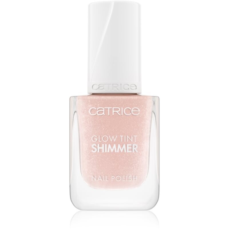 Catrice Glow Tint Shimmer priehľadný lak na nechty s trblietkami odtieň 030 Sparkle Symphony 10.5 ml