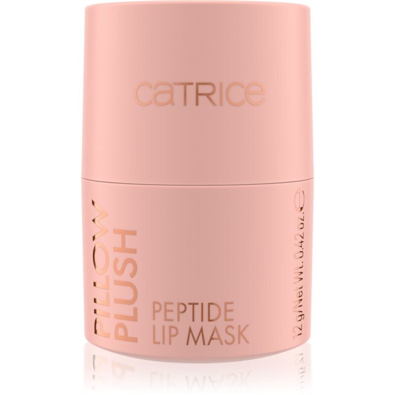 Catrice Pillow Plush Peptide Lip Mask hydratačná maska na pery s peptidmi odtieň 010 Pep Talk 12 g