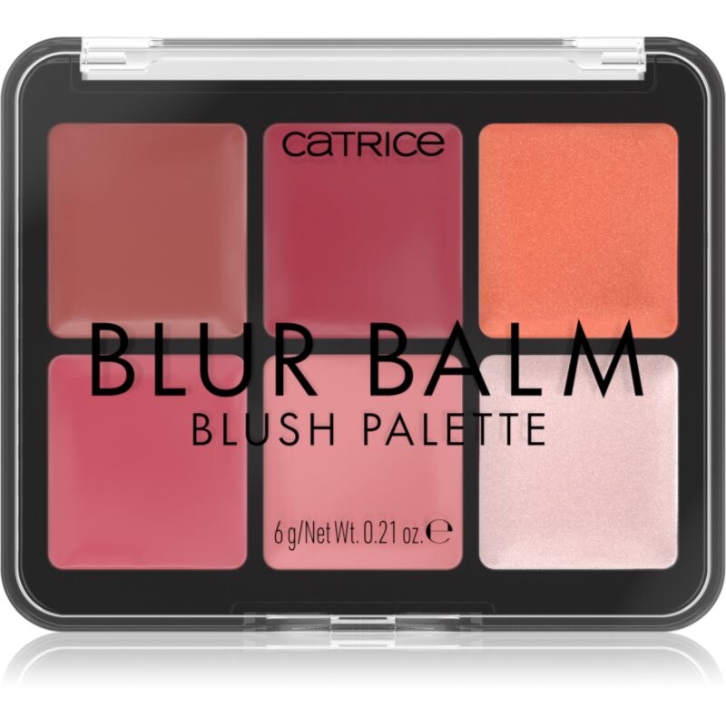 Catrice Blur Balm paleta líceniek odtieň 010 Blush Blindness 6 g