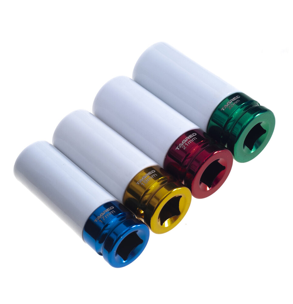 Tagred Nástrčné kľúče pre hliníkové disky 1/2