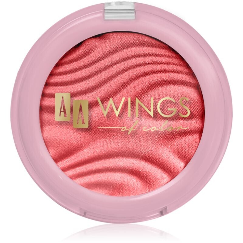 AA Wings of Color Blush & Go kompaktná lícenka odtieň 03 Coral Pink 4.5 g