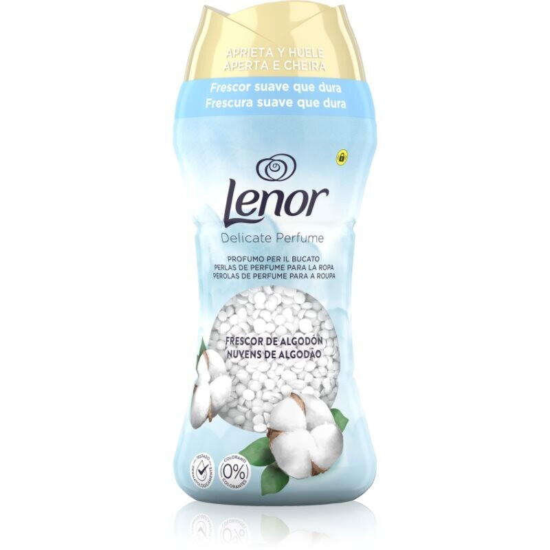 Lenor Cotton Fresh vonné perličky do práčky 195 g