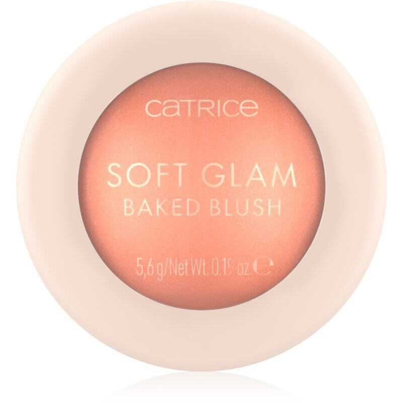 Catrice Soft Glam rozjasňujúca lícenka odtieň 020 Peachy Breeze 5.6 g