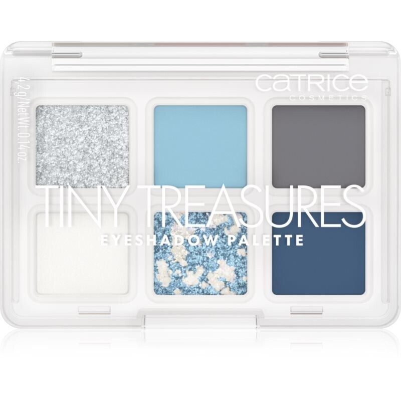Catrice Tiny Treasures paletka očných tieňov odtieň 040 Icy Whisper 4.2 g