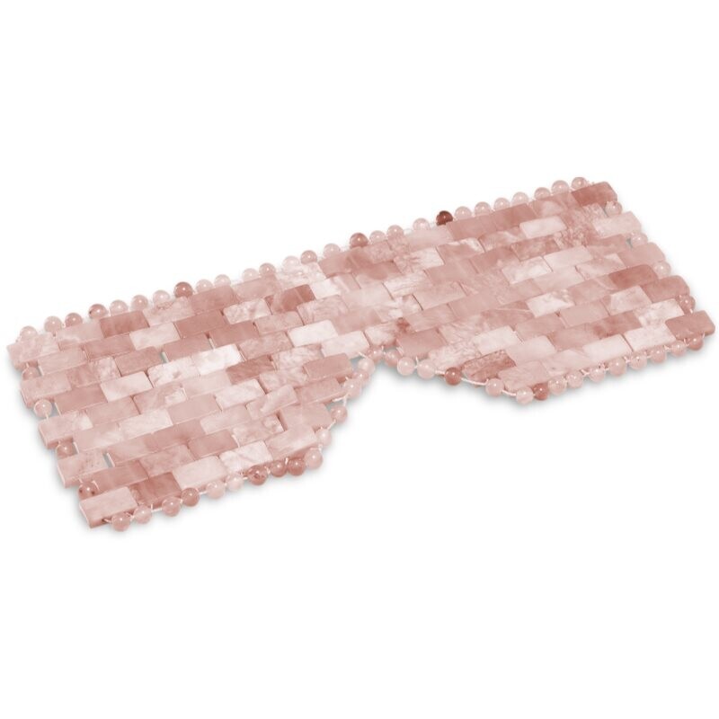 Crystallove Rose Quartz Mask maska na očné okolie 1 ks